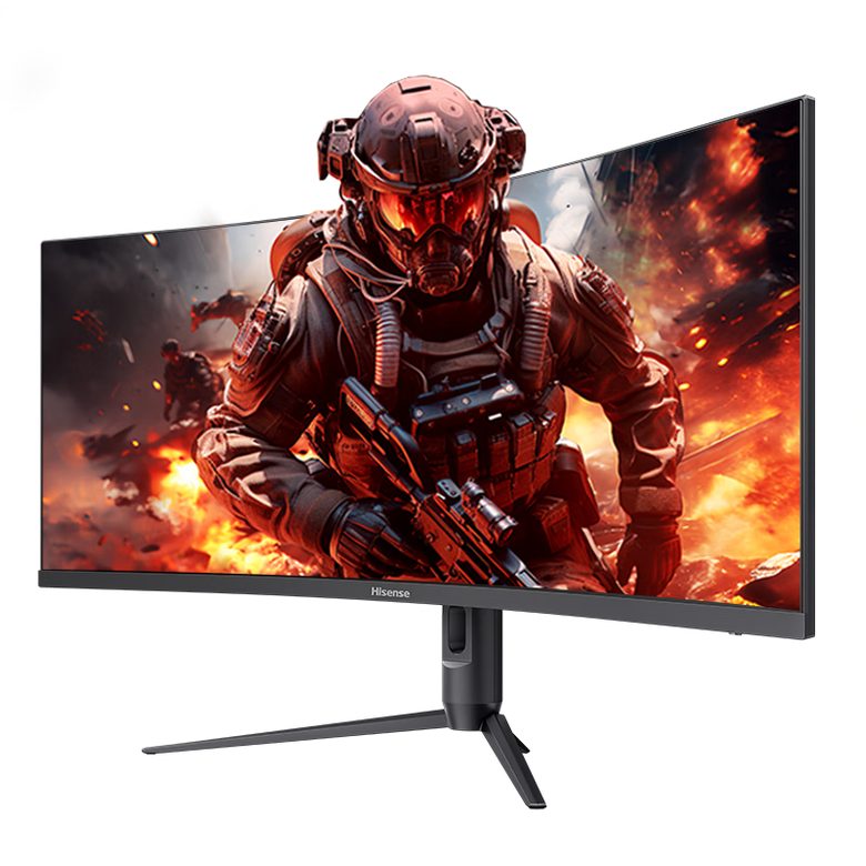 海信34英寸电竞WQHD曲面带鱼屏165HzHDR400高色域21:9旋转升降游戏办公电脑显示器显示屏34G6H（尊享款）